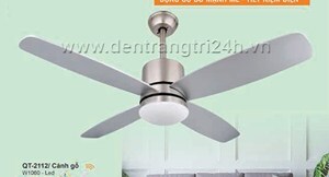 Quạt trần đèn 4 cánh QT.2112