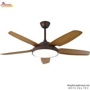 Quạt trần đèn 5 cánh QT 1537