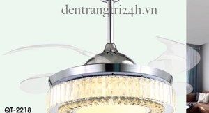 Quạt trần đèn 4 cánh QT 2218