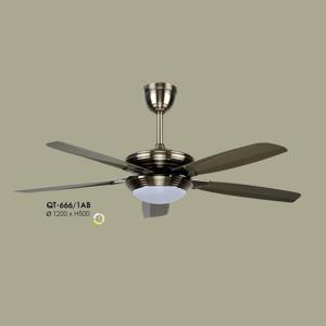 Quạt trần đèn 5 cánh QT-666-1AB