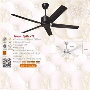Quạt trần đèn Vifa-79