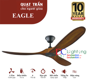 Quạt trần EAGLE 3 cánh 60