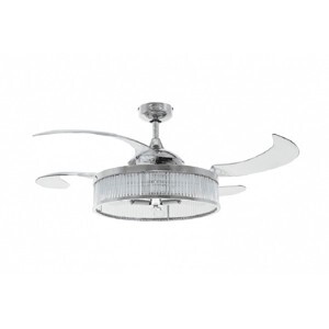 Quạt trần đèn Fanaway Corbelle 4 cánh CHR 212929