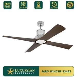 Quạt trần Faro Winche 5 cánh 33481 BN