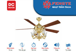 Quạt trần Fengye 5 cánh FY968