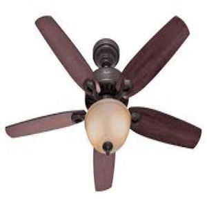 Quạt trần đèn Hunter 5 cánh Buidler Deluxe