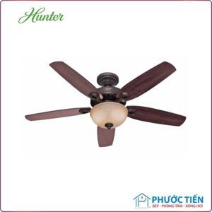 Quạt trần đèn Hunter 5 cánh Buidler Deluxe