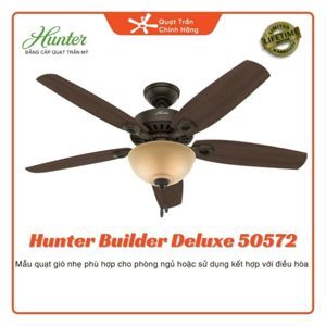 Quạt trần Hunter Builder Deluxe 5 cánh 50572