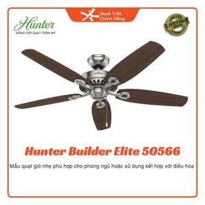 Quạt trần Hunter 5 cánh Builder Elite