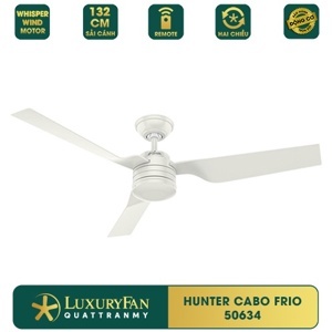 Quạt trần Hunter Cabo Frio 3 cánh 50635