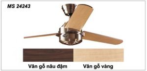 Quạt trần đèn Hunter Carera 4 cánh QAZ-24243