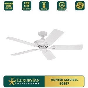 Quạt trần đèn Hunter Maribel 5 cánh 50555