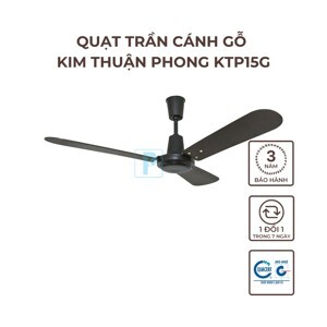 Quạt trần 3 cánh KTP15G