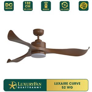 Quạt trần Luxarie curve 3 cánh CV523-DC