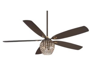 Quạt trần LuxuryFan Minka 5 cánh Bling F902L