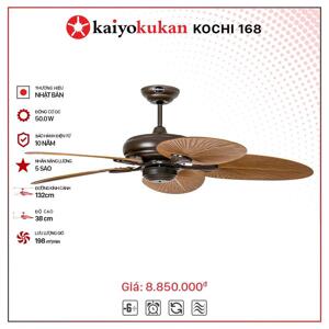 Quạt trần Nhật Bản Kaiyo Kochi 168