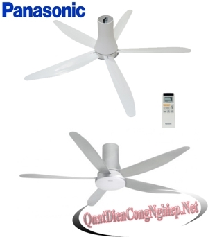 Quạt trần đèn Panasonic 5 cánh F-60UFN