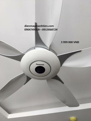 Quạt trần Panasonic 5 cánh F-60WWK (F60WWK) - 76W