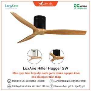 Quạt trần Ritter 3 cánh DC Solid Wood