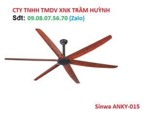 Quạt trần Sinwa 6 cánh ANKY-015