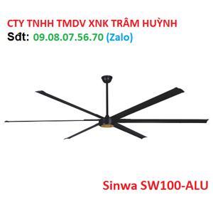 Quạt trần Sinwa 6 cánh SW100-ALU