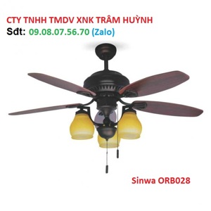 Quạt trần Sinwa ORB028