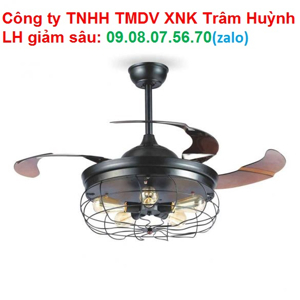 Quạt trần đèn Sinwa 4 cánh XD206