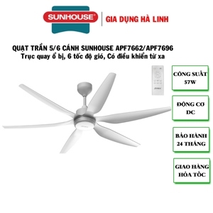 Quạt trần Sunhouse APEX APF7662