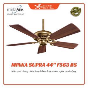 Quạt trần đèn Minka Aire Supra 5 cánh F563-BS