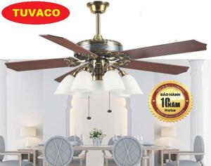 Quạt trần đèn Tuvaco 5 cánh H905-01