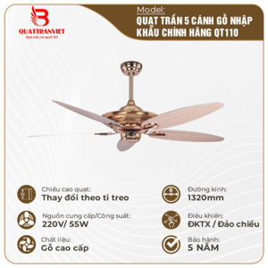 Quạt trần Việt QT110