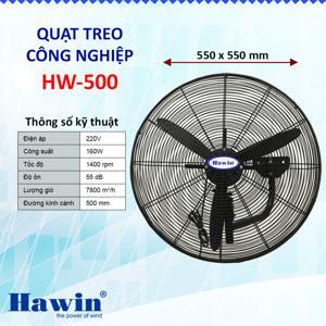 Quạt treo công nghiệp Hawin HW 500