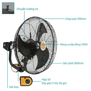 Quạt treo tường công nghiệp Lifan T20CN (T-20CN) - 100W