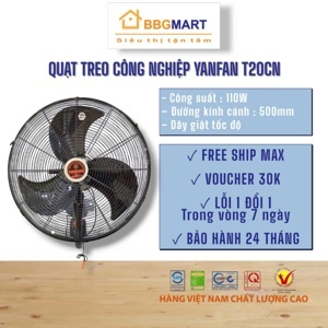 Quạt treo tường công nghiệp Lifan T20CN (T-20CN) - 100W