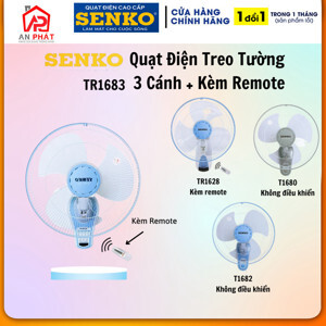 Quạt treo điều khiều từ xa Senko TR1628