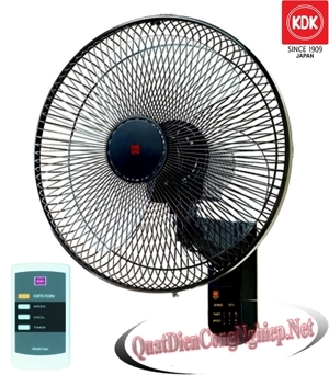Quạt treo tường KDK M40M - 47W, màu BK/GY/GL/GR
