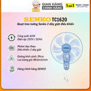 Quạt treo tường 2 dây Senko TC1620