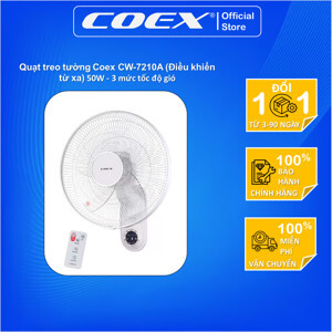 Quạt treo tường Coex CW-7210A