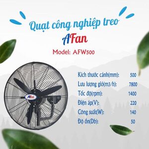 Quạt treo tường công nghiệp AFan AFW-500