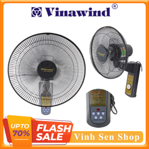 Quạt treo tường VinaWind QTT-400-XHĐ - 46W