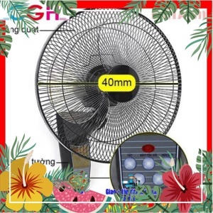 Quạt treo tường VinaWind QTT-400-XHĐ - 46W