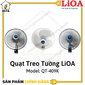 Quạt treo tường Lioa QT-409K