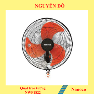 Quạt treo tường Nanoco NWF1822