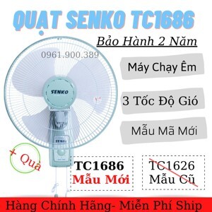 Quạt treo tường Senko TC1686