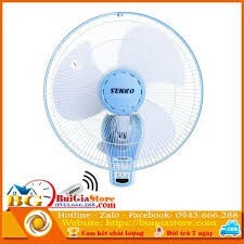 Quạt treo tường Senko TR1683 (TR-1683) - điều khiển từ xa