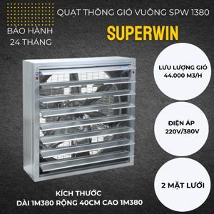 Quạt vuông gián tiếp Super Win SPW 1380 (380V)