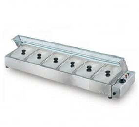 Quầy giữ nóng thức ăn Berjaya BMC 6WC