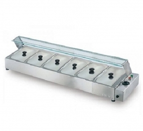 Quầy giữ nóng thức ăn Berjaya BMC 6WC