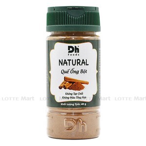 Quế ống dạng bột Dh Foods Natural hũ 40g