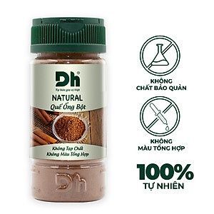 Quế ống dạng bột Dh Foods Natural hũ 40g